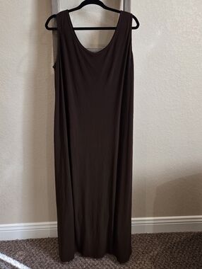 Jump Apparel Women's Brown Maxi Dress - Soze 18W